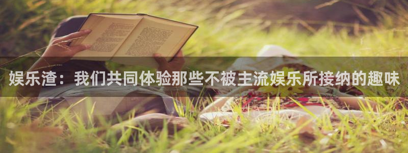 pg大满贯平台官网.：娱乐渣：我们共同体验那些不被主流娱乐所接纳的趣味